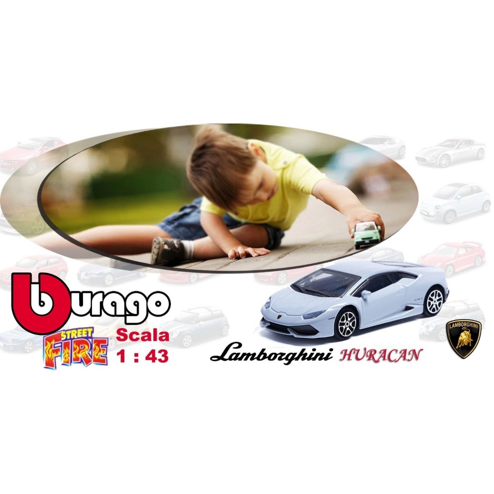 Modelo coche LAMBORGHINI HURACAN a escala 1:43 - Pieza de colección