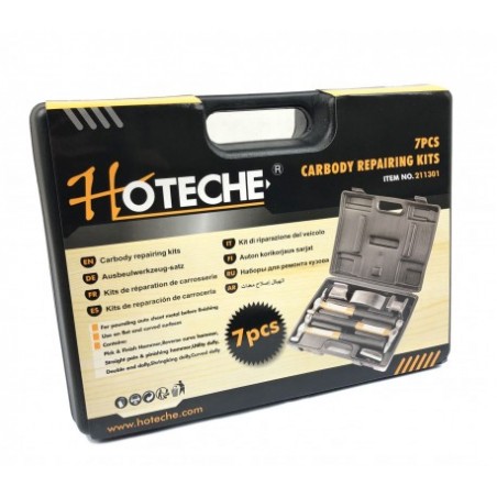 703688 Kit 7 Pcs rour réparation carrosseries HOETECHE avec malette