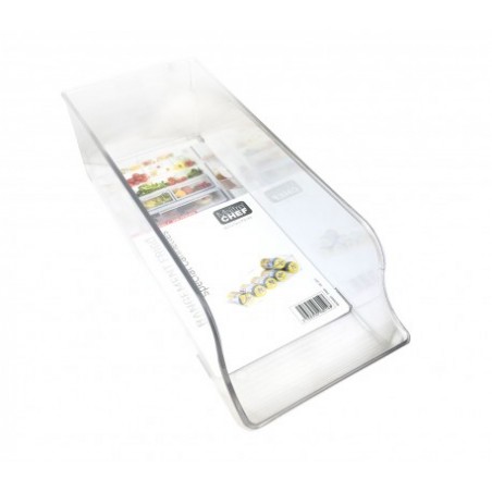 960148 Bac pour réfrigérateur MAITRE CHEF rigide et transparent 35x14x10cm