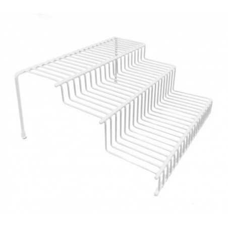 980535 Étagère à 3 niveaux en métal antidérapant pour épices