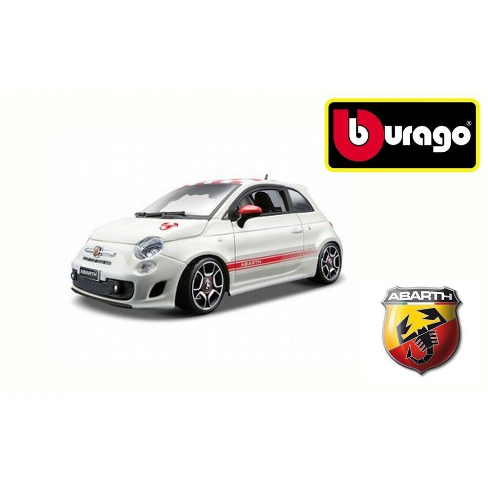 Modelo coche FIAT 500 ABARTH a escala 1:43 - Pieza de colección