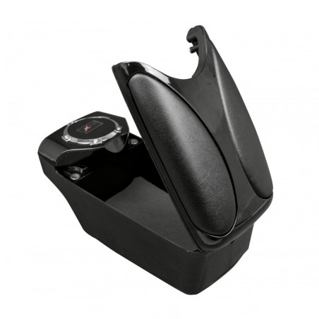 AI065 ALFA Accoudoir voiture universel avec porte-gobelets 2 tiroirs XONE