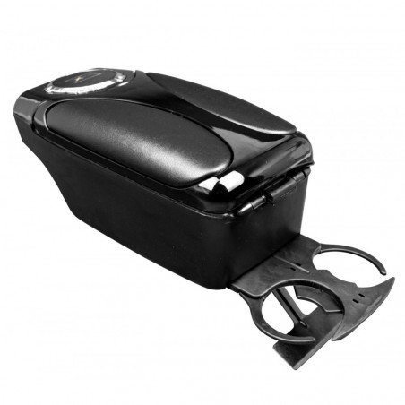 AI065 ALFA Accoudoir voiture universel avec porte-gobelets 2 tiroirs XONE