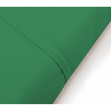 Auvent carré 482414 vert 3x3x3m avec crochets renforcés et corde en nylon