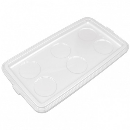 271681 ​​Glacière ADRIATIC 24L. en plastique rigide non toxique blanc 40x37x23cm