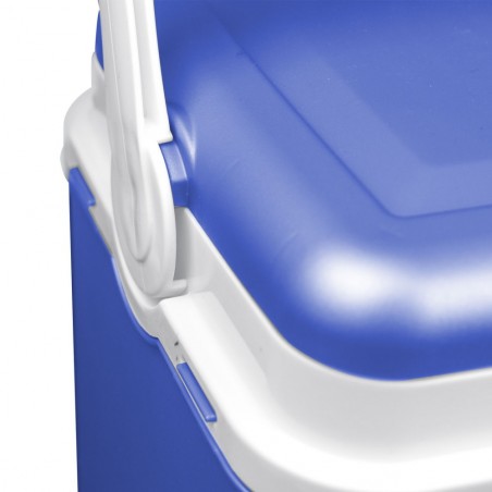 271650  ​​Glacière ADRIATIC 24L. en plastique rigide non toxique bleu 40x37x23cm