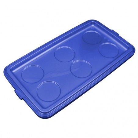 271650  ​​Glacière ADRIATIC 24L. en plastique rigide non toxique bleu 40x37x23cm