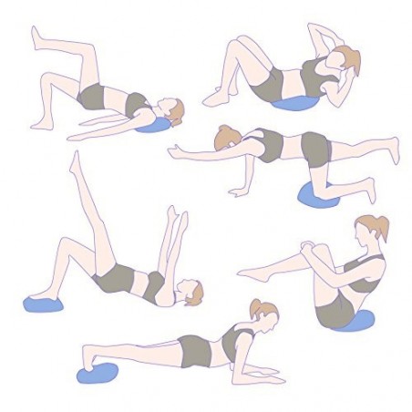 Coussin oscillant pour exercice calesténiques ou posturaux