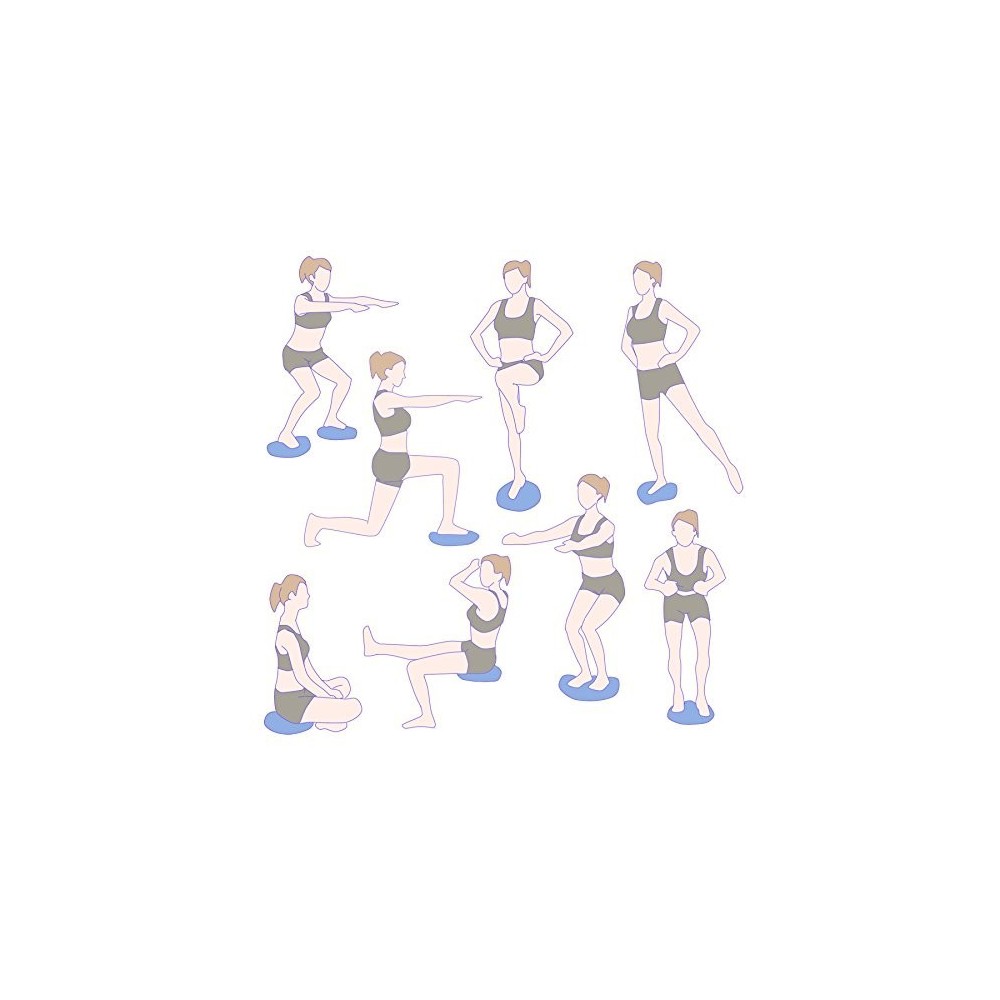 Coussin oscillant pour exercice calesténiques...