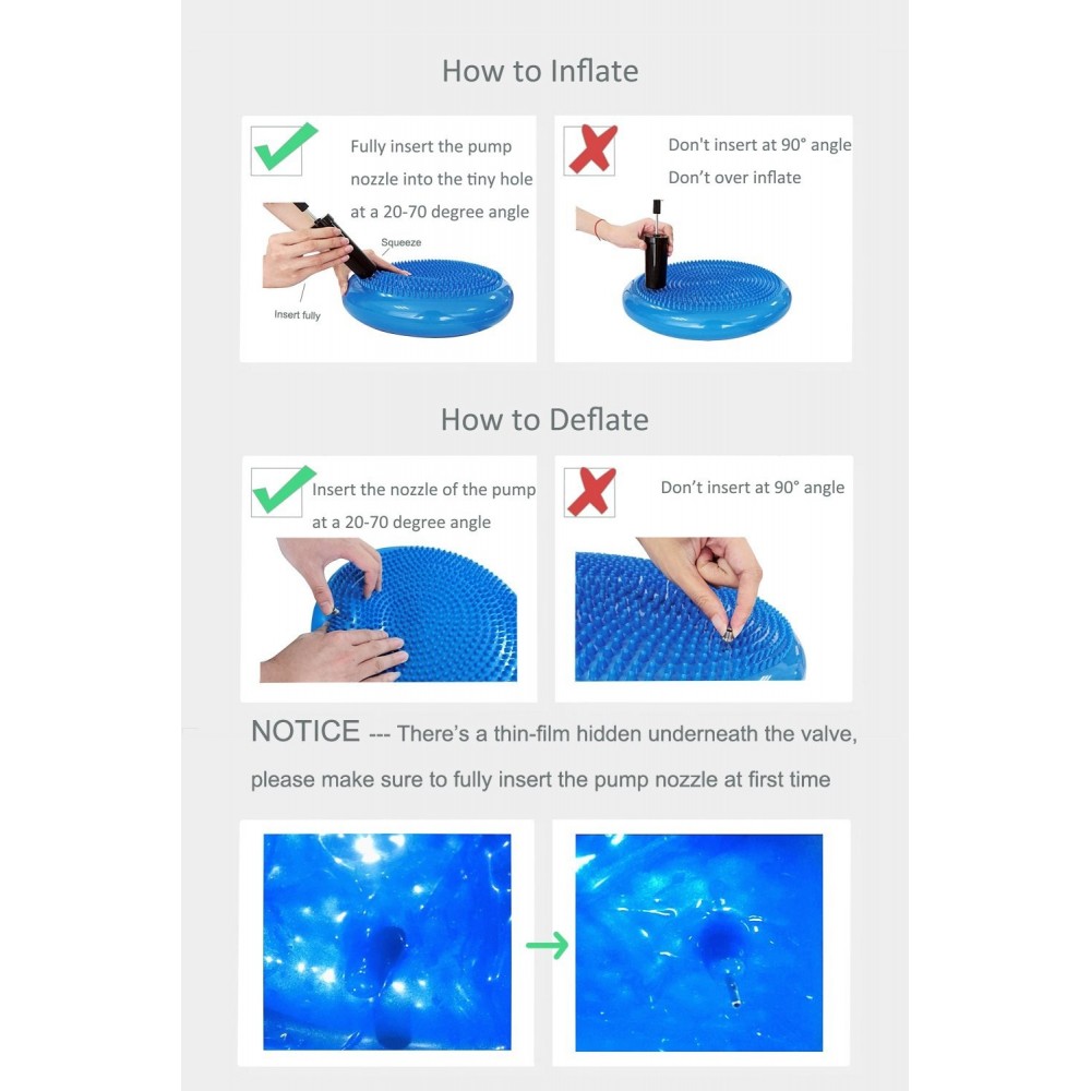 Coussin oscillant pour exercice calesténiques...