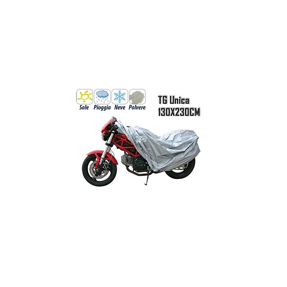 Funda protectora de PVC para la moto 130*230CM - impermeable anti-polvo y suciedad