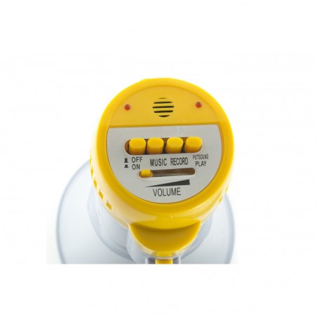 HQ-108 Mégaphone portable fonction lecture de musique Batterie au lithium