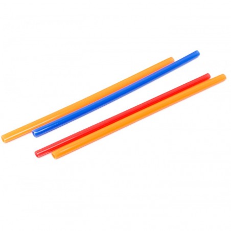 Set de pailles pour constructions 3D avec accessoires 600 pièces