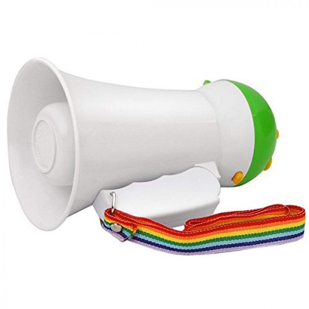 HQ-08 Mégaphone en pvc portable fonction...