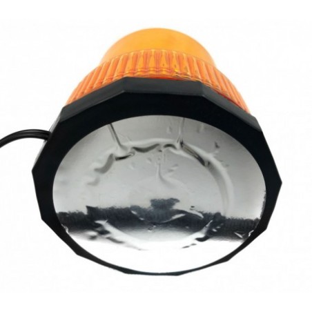 Lumière d'urgence stroboscopique orange - Gyrophare - clignotant 12V
