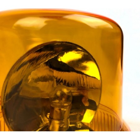 Lumière d'urgence stroboscopique orange - Gyrophare - clignotant 12V