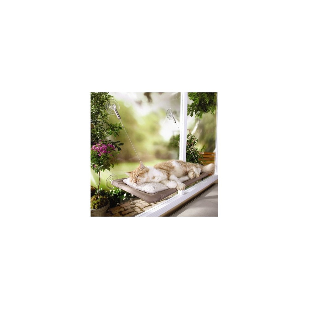 Lit  pour chat avec des ventouses à suspendre a...