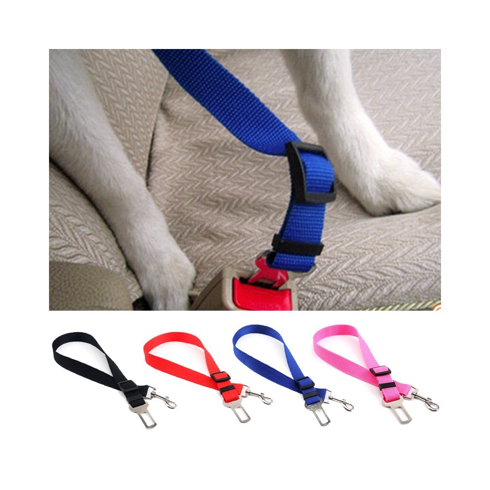 Laisse ceinture avec crochet pour ceinture de sécurité auto - Protection animaux