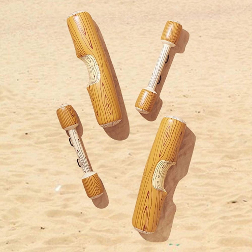 Jeu de piscine 4 pièces gonflables 2 canoës 2...