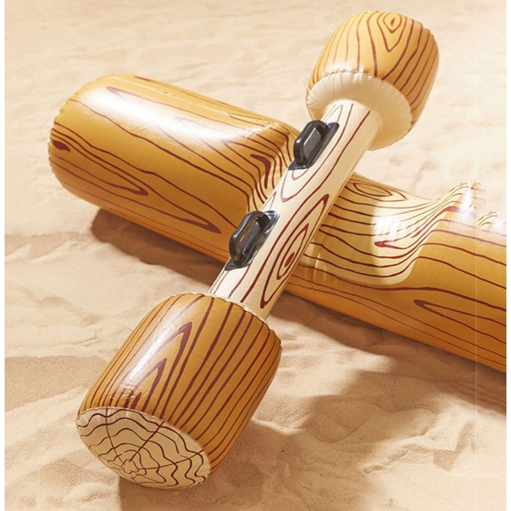 Jeu de piscine 4 pièces gonflables 2 canoës 2...