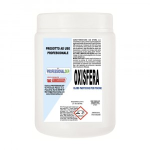 OXISFERA PROFESSIONAL DEP pastiles de chlore 1Kg biodégradables à 90%