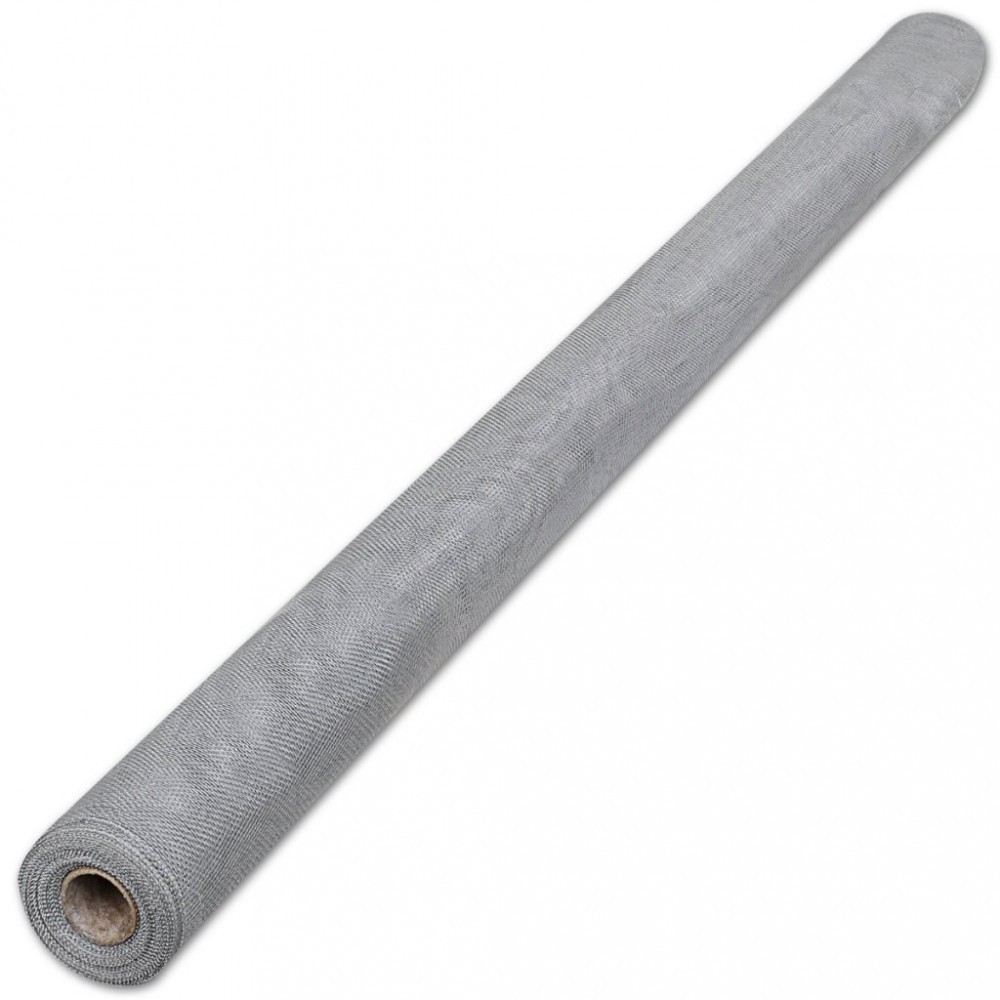 Moustiquaire en rouleau STARKEN GBROT toutes sortes de fenêtres 100x250cm gris