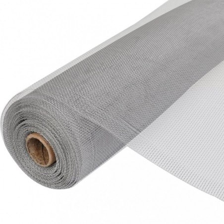 Moustiquaire en rouleau STARKEN GBROT toutes sortes de fenêtres 100x250cm gris