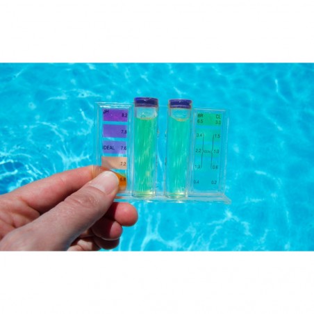 Kit analyse de chlore PH PROFESSIONAL DEP Testeurs biodégradables à 90%