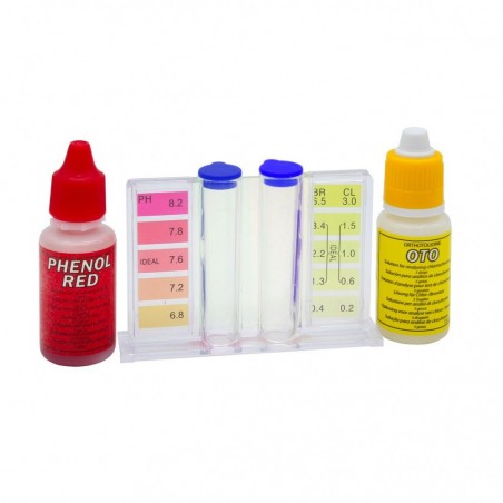 Kit analyse de chlore PH PROFESSIONAL DEP Testeurs biodégradables à 90%