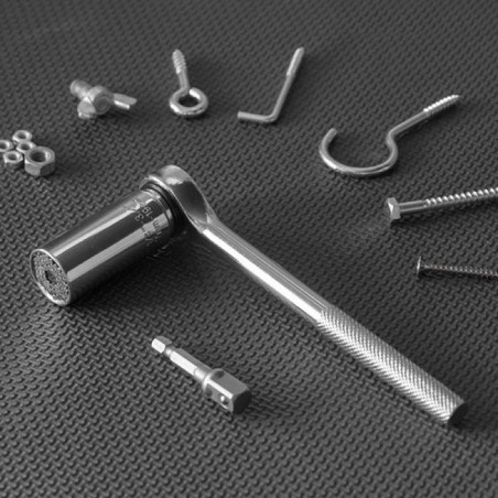 180623 Clé universelle 3 pièces multifonctions et  cliquet GATOR GRIP 7-19 mm