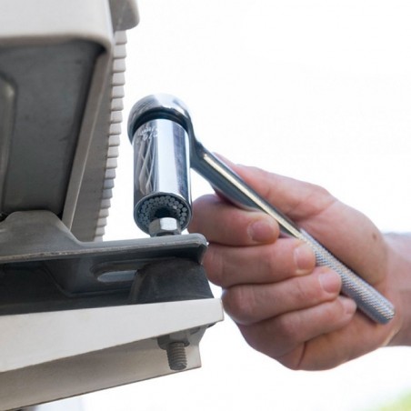 180623 Clé universelle 3 pièces multifonctions et  cliquet GATOR GRIP 7-19 mm