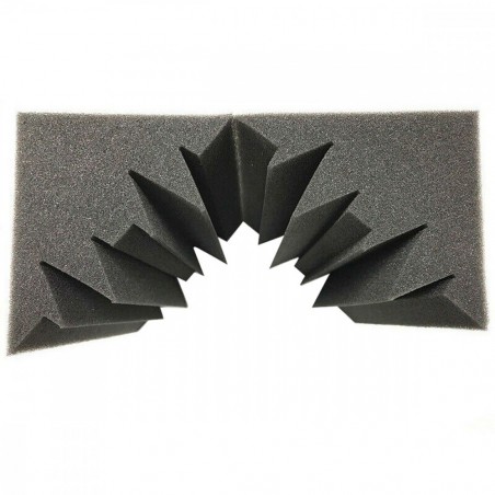 FUBUCA panneaux polyuréthane coudés acoustiques 12x12x24cm Bass Trap