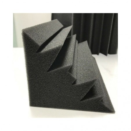 FUBUCA panneaux polyuréthane coudés acoustiques 12x12x24cm Bass Trap