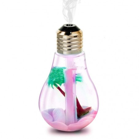 771726 BULB diffuseur d’aromathérapie chromothérapique en forme d’ampoule USB