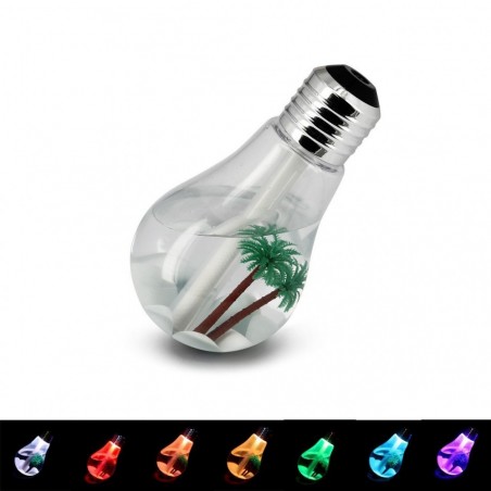 771726 BULB diffuseur d’aromathérapie chromothérapique en forme d’ampoule USB