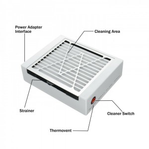 605203 Aspirateur à poussière d'ongle LIDAN filtre... 2