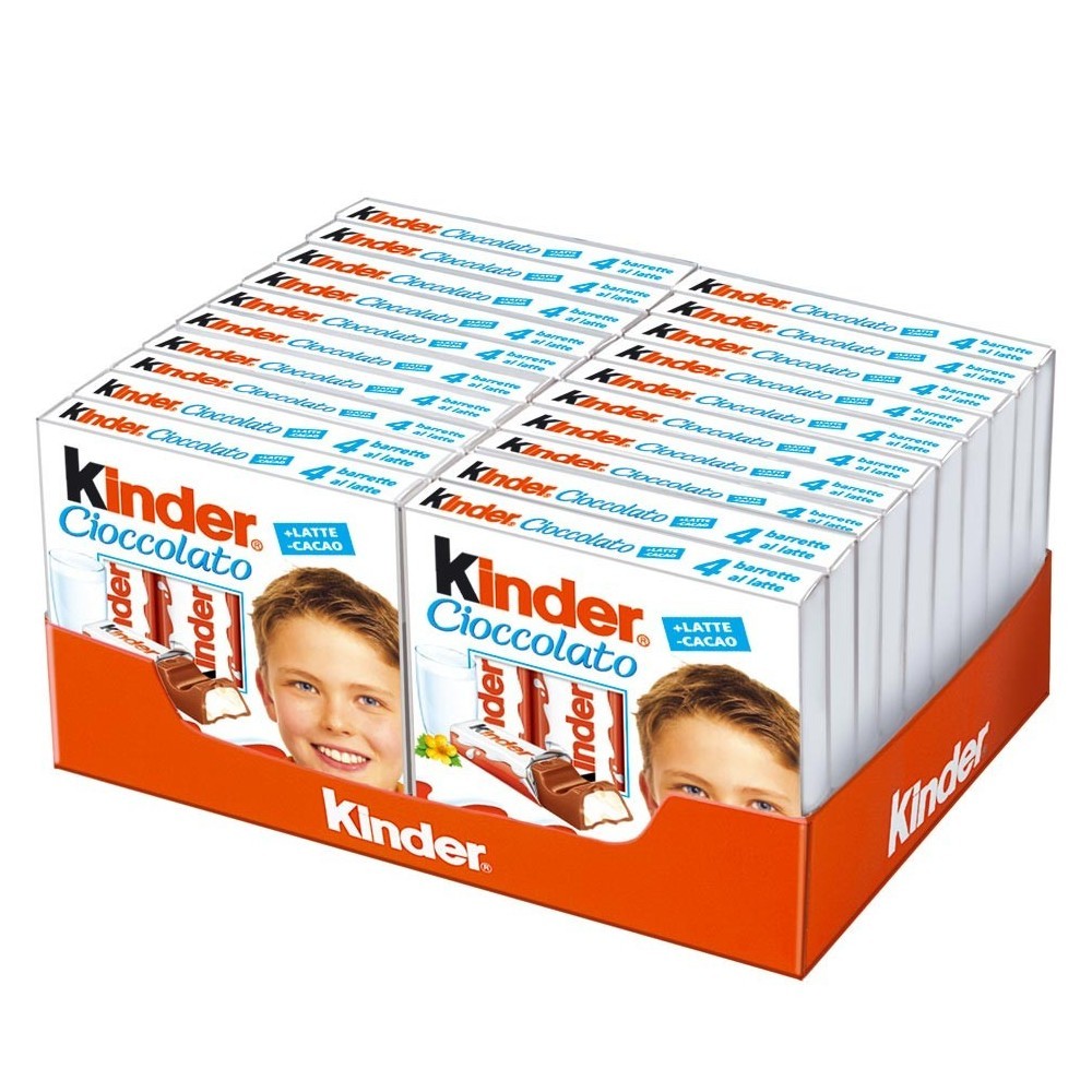 Ferrero Kinder paquet économique de 20 x 50 g (4 barres) de chocolat