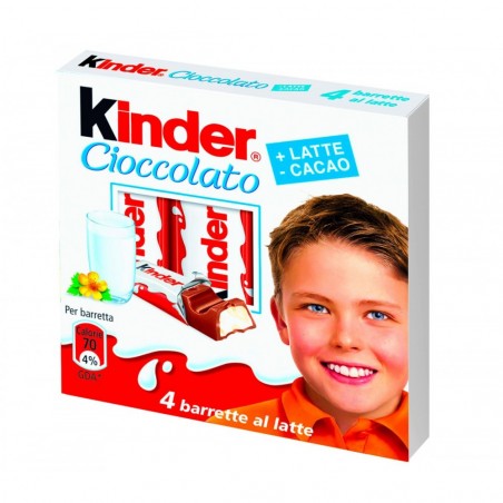 Ferrero Kinder paquet économique de 20 x 50 g (4 barres) de chocolat