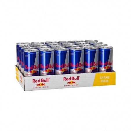 RED BULL ENERGY DRINK pack économique 24 cannettes de 250 ml stimule l’esprit