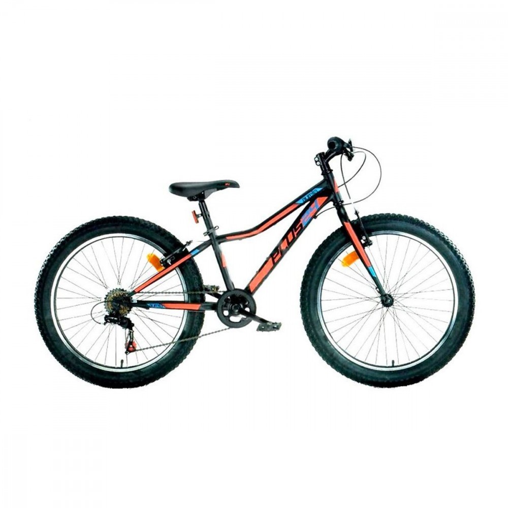Vélo 24 VTT Plus Dino Art.424-UP 9-13 ans mountain bike roues épaisses 6V
