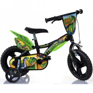 Vélo pour enfants DINO BIKES 612 L-DS 12'' dinosaures 3-5...