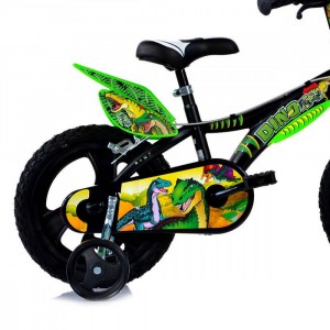 Vélo pour enfants DINO BIKES 614 L-DS Dinosaures 14 ''... 2