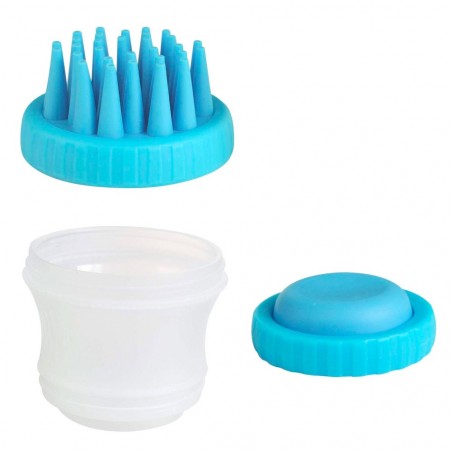 221158 Distributeur de savon et brosse en silicone pour chien Gentle Dog Washer