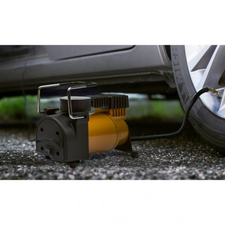 EF012 Compresseur voiture  XONE avec connexion allume-cigare et accessoires 12V