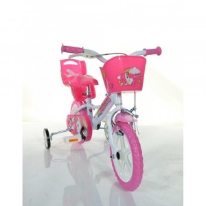 Vélo fille taille 12" UNICORN DINO BIKES 124 RA 3-6 ans 2