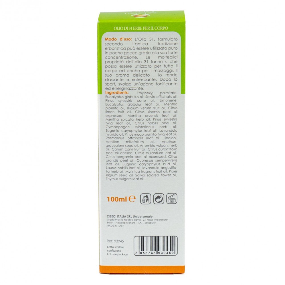 939469 Huile de 31 HERBES Energisants bio aux...