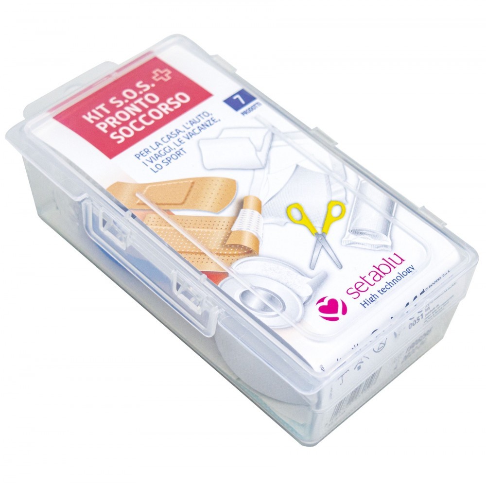 931507 Trousse de secours SOS 7 pièces SETABLU...