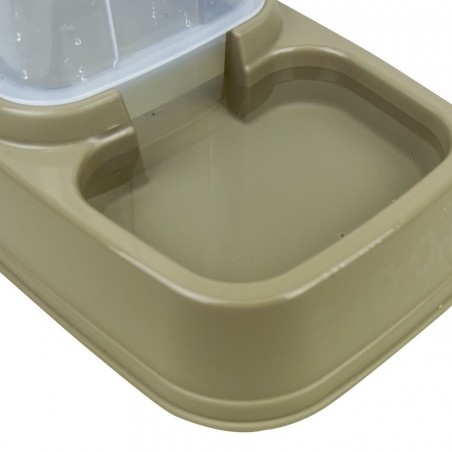 100930 Distributeur 2en1 automatique d'eau ou aliment pour animaux 8L