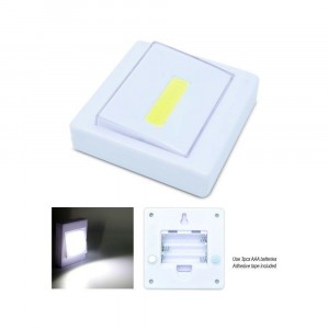 618127 Lampe à piles à LED COB avec bouton et connexions... 2