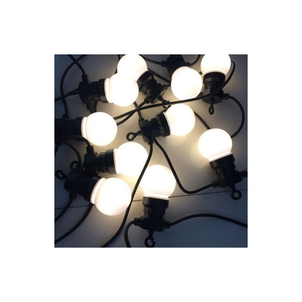 000014 20 Guirlande d'ampoules à LED 10 mètres...